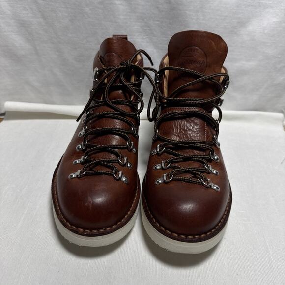 Fracap M120 Natural Vibram Sole Scarponcino Boot in Cognac Size 9.5 main image 9